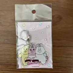 んぽちゃむ✖️きみまろ✖️おぱんちゅうさぎコラボポップアップ限定アクリルキーホルダー