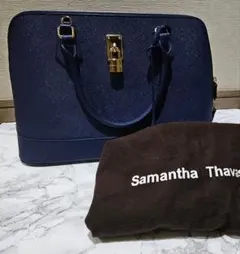 サマンサタバサ レディアゼル 大サイズ ネイビー