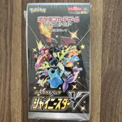 ポケモンカード シャイニースターV 未開封 BOX シュリンク付き - メルカリ
