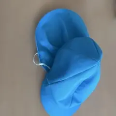 保育園帽子　ブルー　水色　青