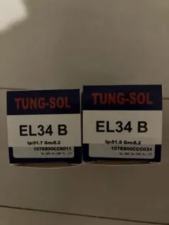 TUNG SOL EL34B マッチドペアのサムネイル