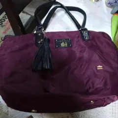 LA BAGAGERIE ワインレッド ショルダーバッグ