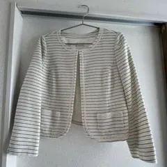 KUMIKYOKU ツイード ボーダー フォーマル サイズ2 上のみ