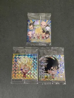 ドラゴンボール ウエハース シール 3枚セット