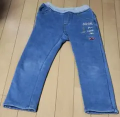 クレードスコープ　秋冬　裏起毛　車　乗り物　パンツ　120cm