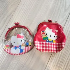 80年代　平成レトロ　ハローキティ小銭入れセット