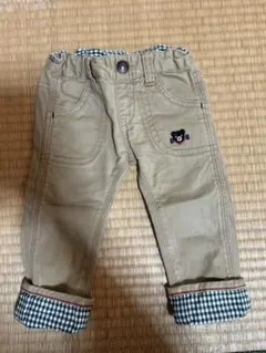 DOUBLE.B ベージュパンツ 90cm