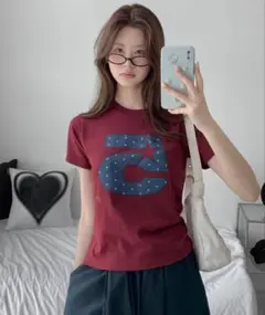 Ｎｏ.5スターロゴクロップド半袖Ｔシャツのサムネイル