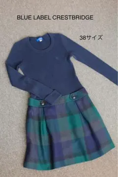 BLUE LABEL CRESTBRIDGE 38サイズ ワンピース