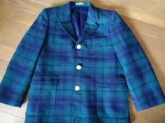 ミキハウス　チェック柄　ジャケット　120