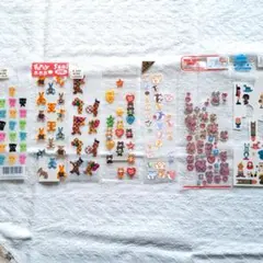 動物キャラクターシールセット　平成レトロ