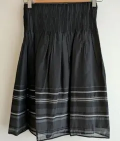 コムサイズム セレモニー スカート スーツ セットアップ ブラック