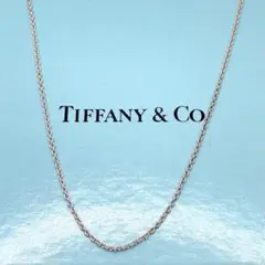 Tiffany 純正チェーン 46cm SV925 箱付き 男女兼用 あずき - メルカリ