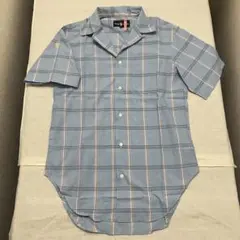 RALPH LAUREN オープンカラーシャツ　チェック　半袖　7 lady's