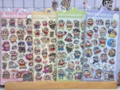 【4枚セット】ウォーターシール　クレヨンしんちゃん