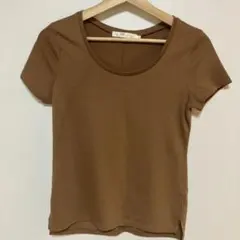 【AZUL】ブラウン 半袖Tシャツ カットソー Sサイズ