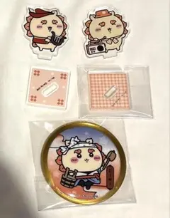 ちいぽけ シーサー アクスタ 缶バッジ　セット