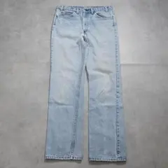 リーバイス517 W33 フレア ボトム 古着 青 80s USA製 16983