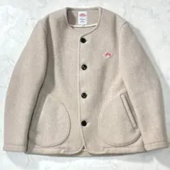 ダントン ウールモッサノーカラージャケット ベージュ 36 ta2