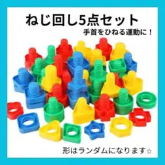 大人気✨ ねじ回し　パズル　モンテッソーリ　知育玩具　室内遊び