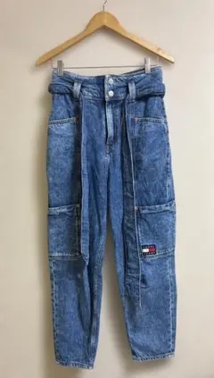 TOMMY JEANS ペーパーバッグ マムジーンズ W26 L30のサムネイル