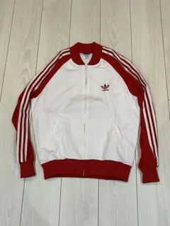 ！ttさん専用！ 60s 西ドイツ製　adidas トラックジャケット 赤✖︎白 adidas(アディダス) / ジャージ/60s/西ドイツ製/デサント/トラック