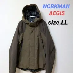 WORKMAN AEGIS ディアライトウォームジャケット ブラウン LL