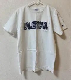 Champion T1011 USA製 Tシャツ ポケット付 ロゴ入り ホワイトのサムネイル