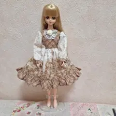 ドール服…No.645~ジェニーちゃんサイズのワンピース