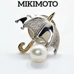 MIKIMOTO ミキモト パール ブローチ フルート奏者 月 ピエロ - メルカリ