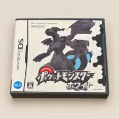 ポケモン ホワイト DS ソフト ケース・説明書付き 動作未確認
