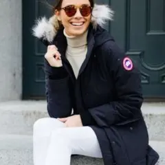 【極美品✨】CANADA GOOSE カナダグース ブロンテ ダウンコート XS