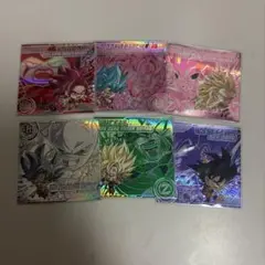 ドラゴンボール ウエハースシール6枚セット