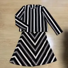 ZARA WOMAN ストライプ 長袖　セットアップ