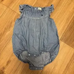 POLO Baby デニムロンパース 80cm
