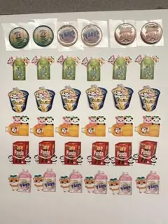 レア★ 平成レトロ　フレークシール　平成女児