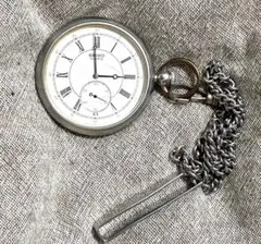 SEIKO 懐中時計 2628-0120 クォーツ　稼働　電池　交換済
