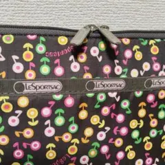 廃盤 レスポートサック PCケース ラップトップケース 音符 花 オーガナイザー