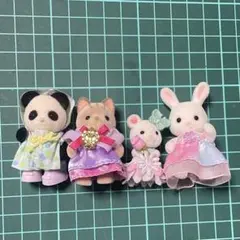 1664 シルバニアファミリー ４体セット