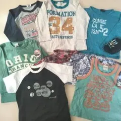 子供用Tシャツセット 90cm 9点セット 美品 コムサイズム eab