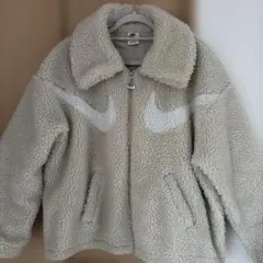 Nike フリースジャケット M クリーム