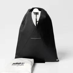 MM6 メゾンマルジェラ　シボレザー　ジャパニーズバッグ　スモール　ブラック