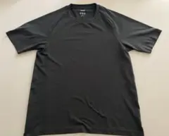 UNIQLO ドライEXクルーネックTシャツ　ダークグレー