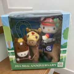 サンリオ　お馬deキティ ハローキティ ぬいぐるみ　 競馬 JRA ピンク白毛 サンリオ お馬deキティ ハローキティ ぬいぐるみ 競馬 JRA ピンク白毛