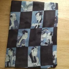 全新 围巾ローン印花布料 浮世绘 2米