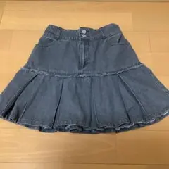 ハイウエストミニデニムスカート