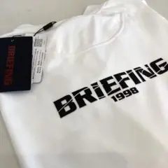 新品　BRIEFING ST LOGO MOCK NECK RELAXED