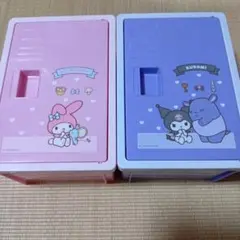 【14点】サンリオ★お菓子コンテナ★お菓子ロッカー★マイメロ★クロミ★新品未使用 新品未開封】サンリオキャラクターズ お菓子ロッカー マイ