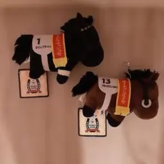 サラブレッドコレクション　マスコットボールチェーン　まとめ売り　61種 サラブレッドコレクション ぬいぐるみマスコットボールチェーン