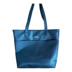 BEAMS ブラックレザー トートバッグ